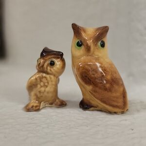 Vtg Mini Owl Figurines 🦉 Hagen Renaker